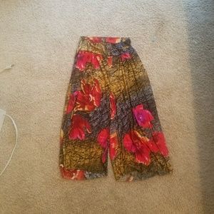 Floral Gauchos